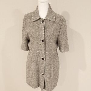 Vintage 90's Steve Fabricant, Short Sleeves, Unique Buttons, size Small,…